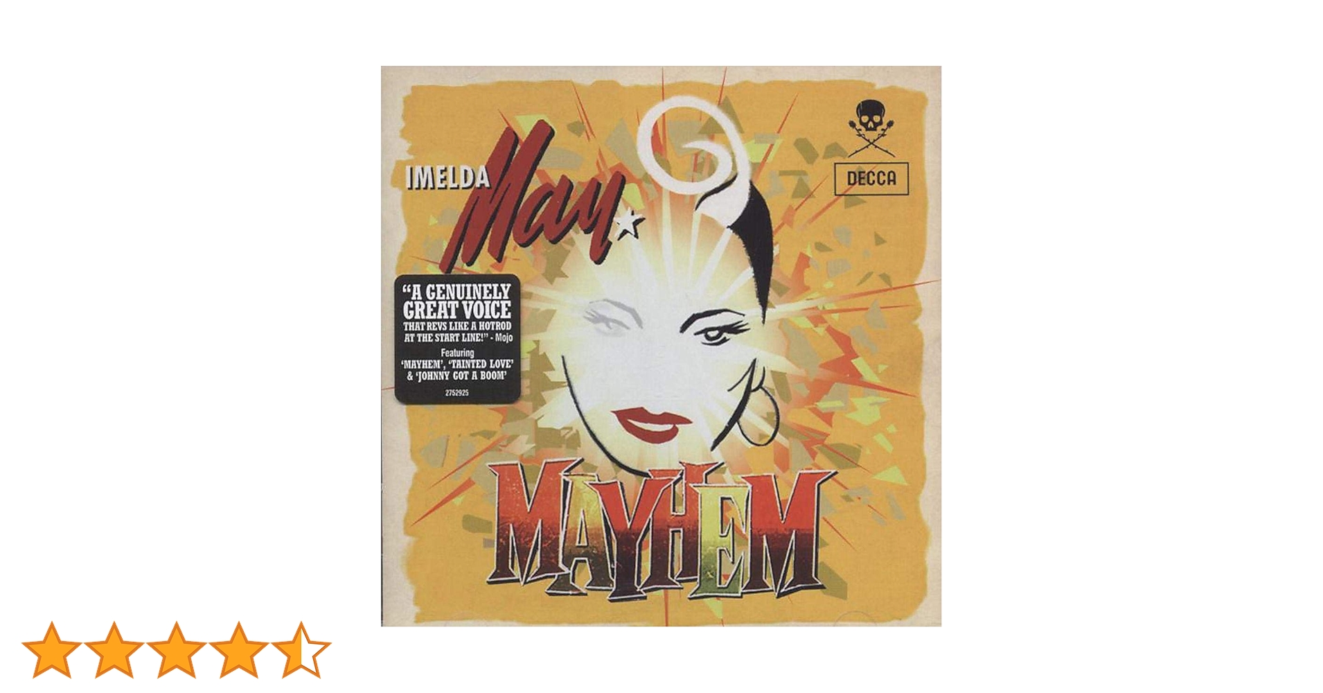【超希少】 IMELDA MAY / MAYHEM Mayhem: MAY,IMELDA: Amazon.ca: Music